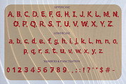 QUATIO wiggly font, a Serif Font by CHIMERA (Thumbnail 2 of 8)