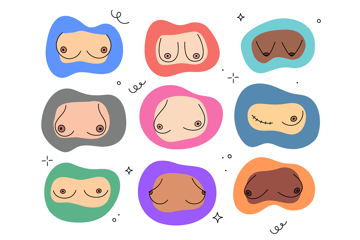 Women, female breasts, a Graphic by Cmeree