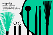 Musical Instruments - Graphics, an Object Illustration by illugrama (Thumbnail 13 of 34)
