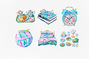Cozy life clipart bundle, an Illustration by Libby Wishes (Thumbnail 4 of 4)