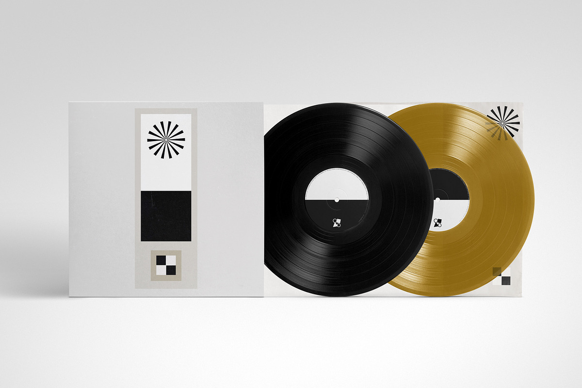 Vinyl Mockup Pack, a Packaging Mockup by Glue Lab (Photo 3 of 6)