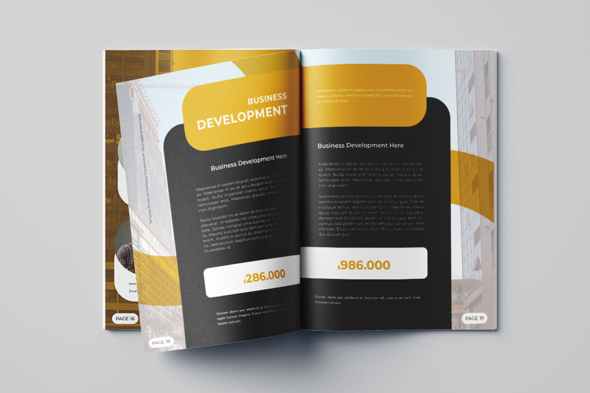 Construction Brochure Vol.4, a Brochure Template by Bewalrus Studio (Photo 10 of 13)