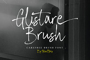 Glistare Brush - Carefree Brush, a Handwritten Font by tebaltipislab (Thumbnail 1 of 10)
