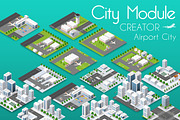 City bundle module city set, an Object Graphic by AlexZeL (Thumbnail 10 of 21)