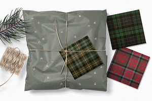 Christmas Tartan Textures