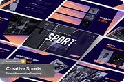 Sport Presentation, a Presentation Template by SquidPixey (Thumbnail 1 of 6)