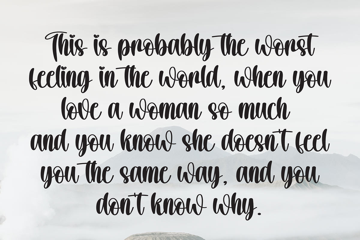 Rustic Panda | Script Font, a Handwritten Font by Scratchones (Photo 6 of 9)