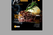 Cook Book Magazine Cover Template, a Magazine Template by MightyDesign (Thumbnail 5 of 8)
