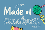 Pinepola – A Playful Layered Font, a Handwritten Font by Tiptop Graphic (Thumbnail 6 of 10)