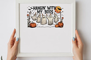 Hangin’ With My Boos Ghost PNG, a Graphic by olgasallom (Thumbnail 3 of 3)