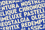 Revelique | Retro Sans Serif, a Sans Serif Font by Typeskets (Thumbnail 7 of 9)