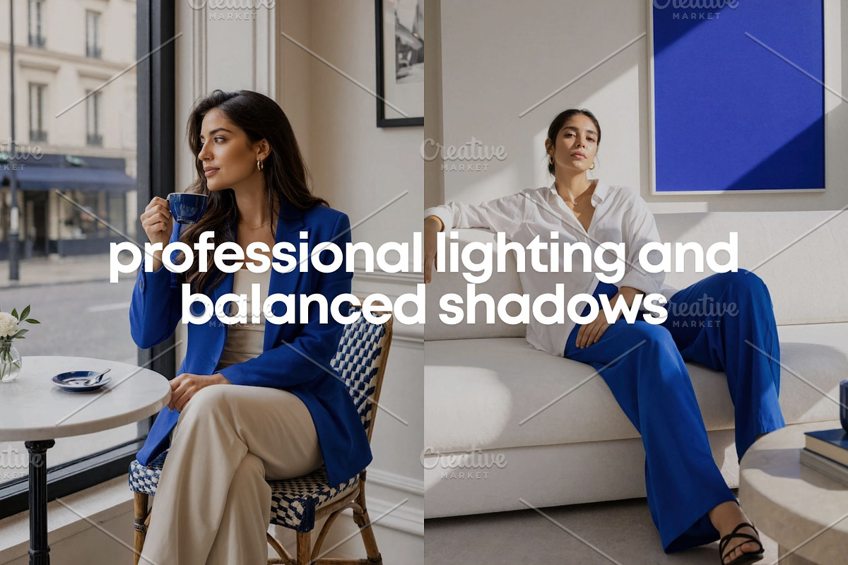Blue Aesthetic Stock Photos, a Person Photo by Selenique Studio (Photo 4 of 12)