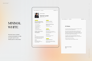 Modern Resume Bundle: 10 PRO Themes