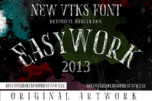 EasyWork font