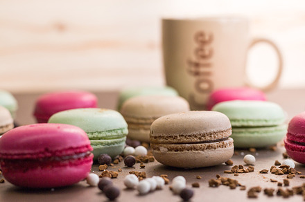 Macarons featuring macaron, macarons, and sugar