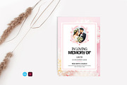 Floral Wedding Invitation Template, an Invitation Template by Creatiya Type (Thumbnail 1 of 6)