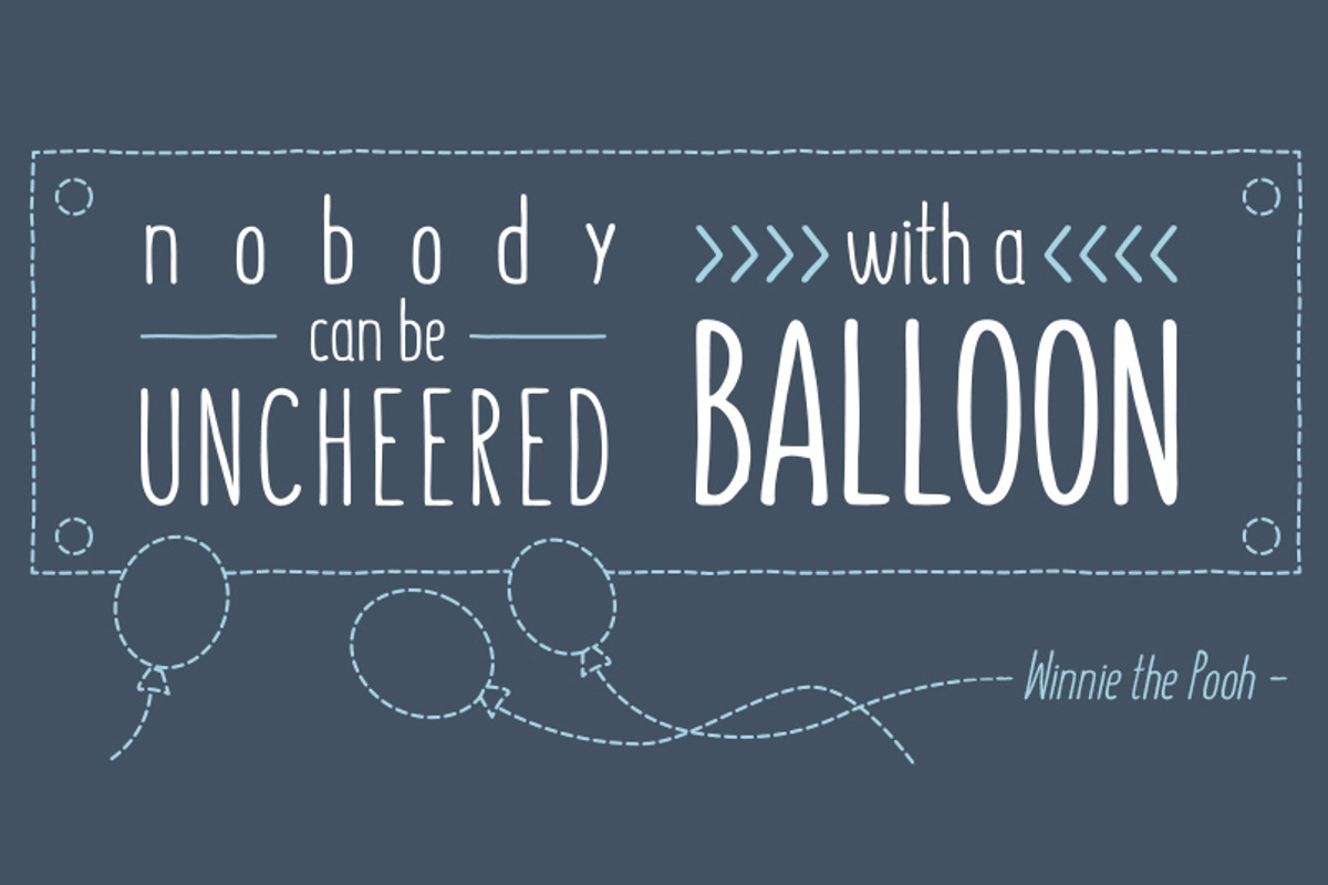 Summer Font preview 3