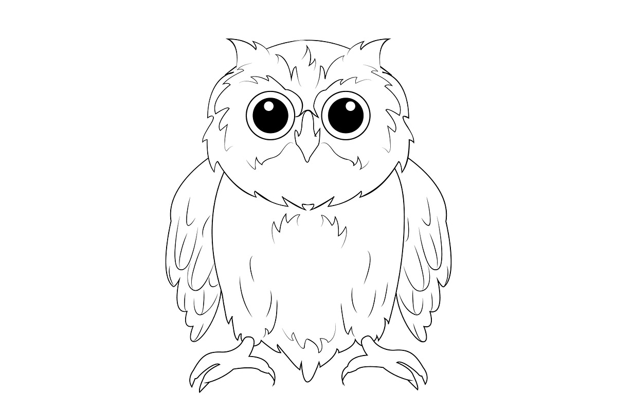 Owl., an Illustration by Tanysl (Photo 4 of 4)