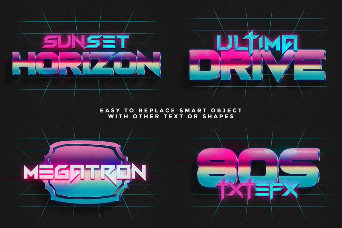 150 3D Text Effects for Photoshop, a Brushes & More by Graphicdome (Photo 69 of 71)