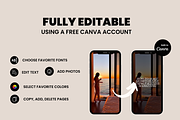 350 Beach Travel Canva Reels Videos, a Social Media Template by Design By Hira (Thumbnail 7 of 9)