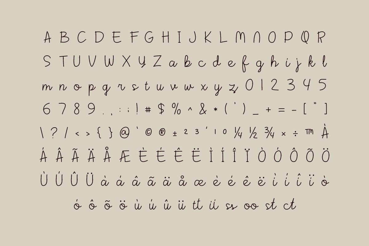 Buttely Signature Script, a Script Font by Artiveko (Photo 2 of 5)