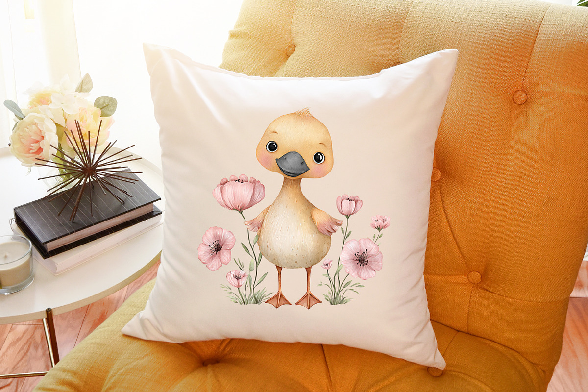 Watercolor Cute Animals Clipart, an Illustration by Sublimation Artist (Photo 6 of 6)