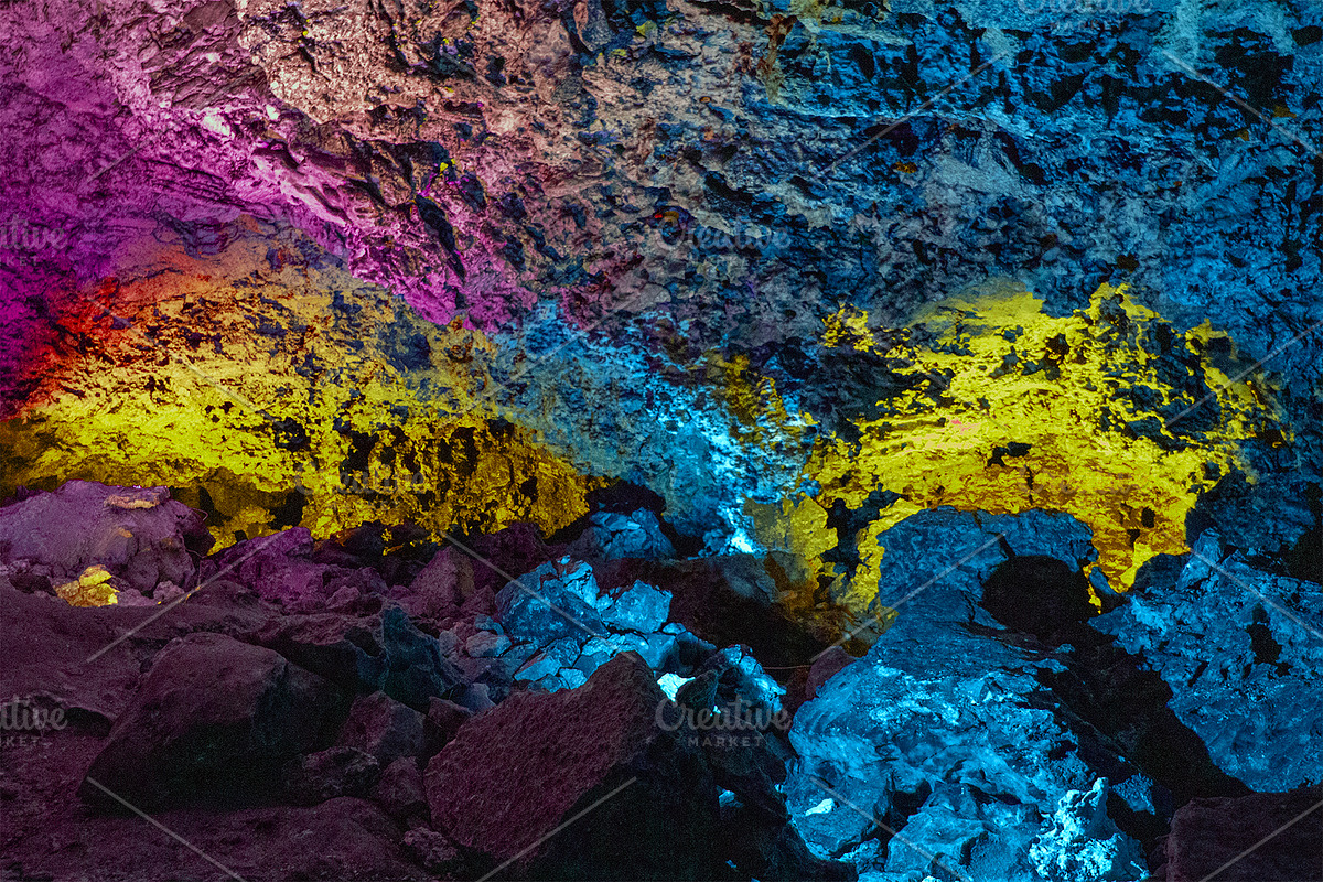 Color fantasy with natural texture, an Abstract Photo by Schreibikus (Photo 5 of 5)