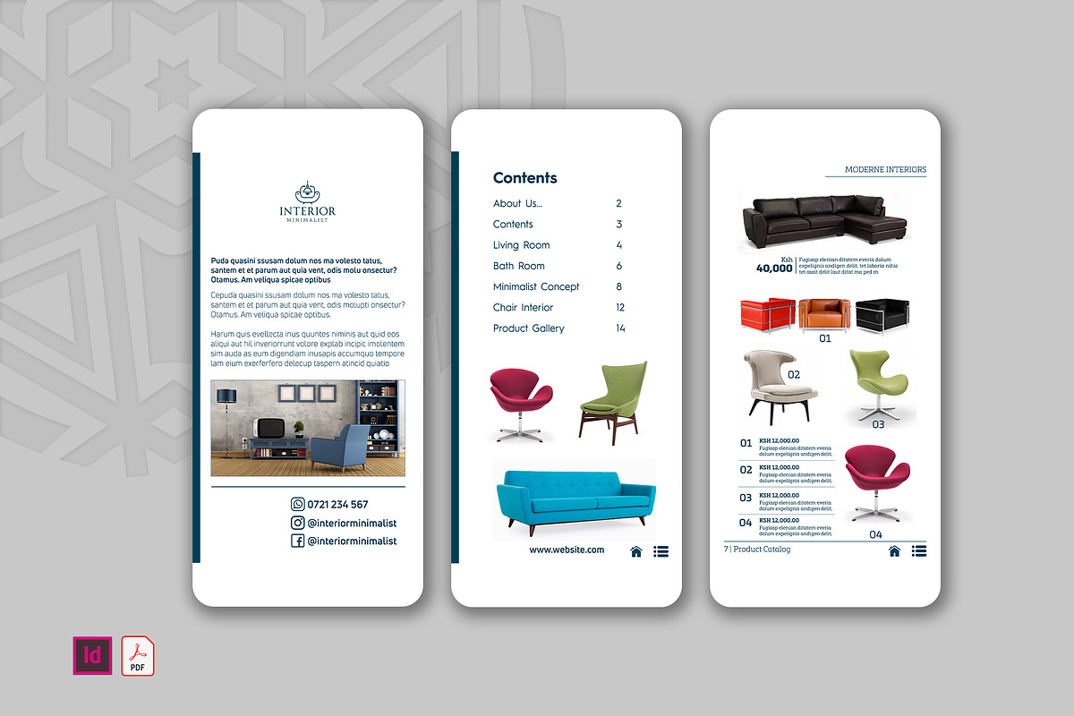 Product Catalog for Phone | Mobile, a Brochure Template by Machel Design (Photo 2 of 5)