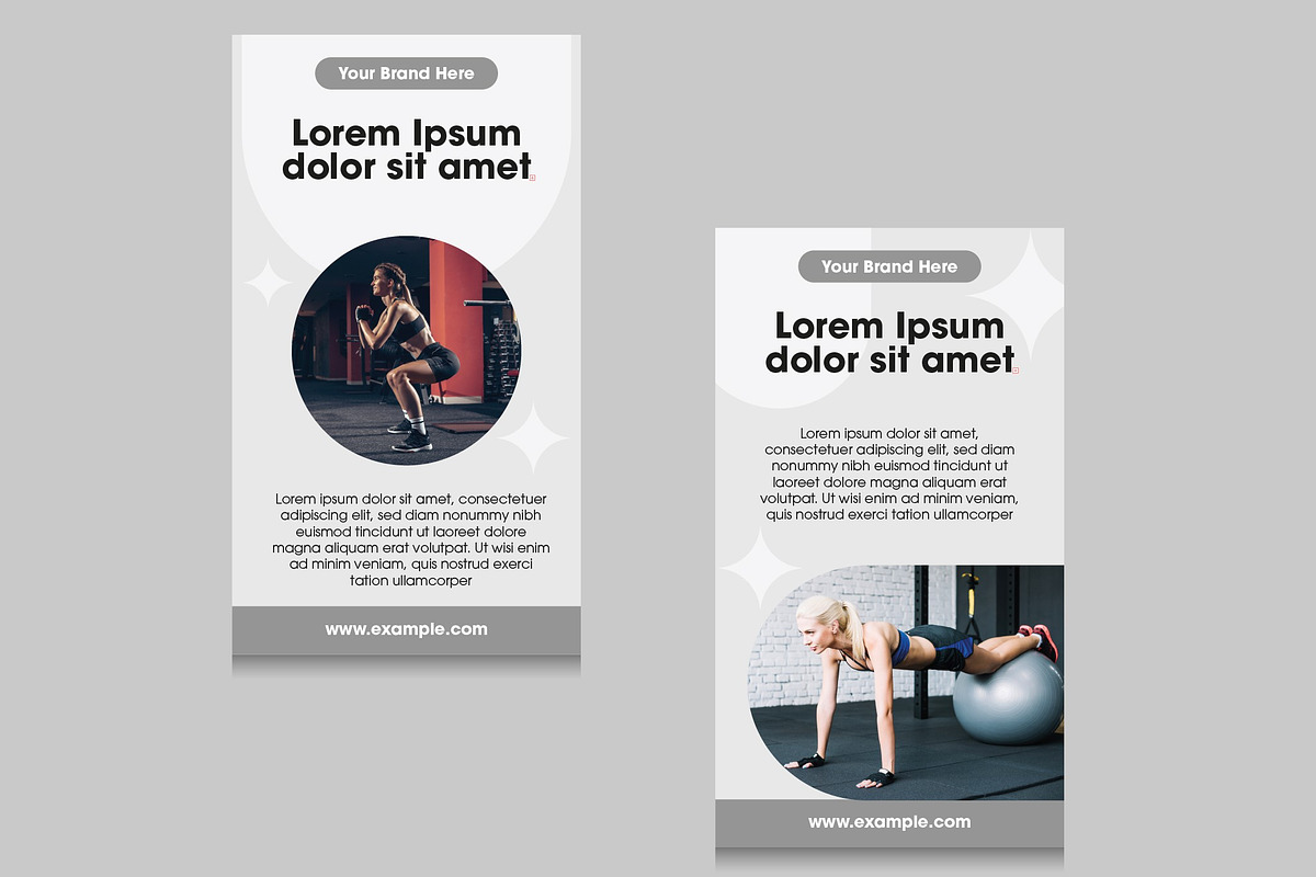 Sport Fitness Gym Social Media Story, a Templates & Theme by studiogstock (Photo 3 of 3)
