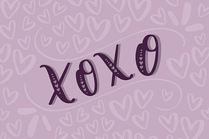 Lovebug Hearts Font Trio