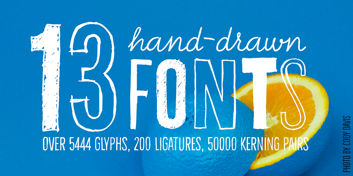 Bellfort Draw, a Handwritten Font by GRIN3 (Nowak) (Photo 2 of 8)
