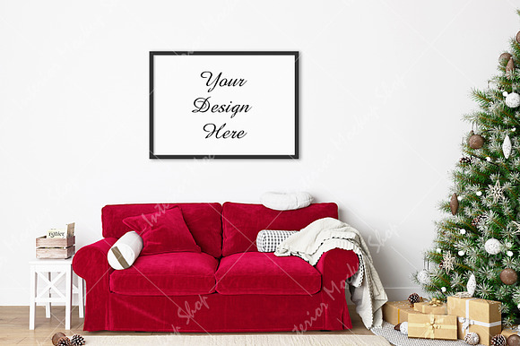 Christmas Interior Mockup preview 4