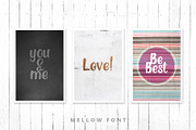 Mellow - Update!, a Sans Serif Font by FadeLine Studio (Thumbnail 6 of 8)