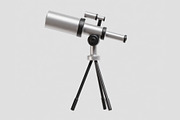 Telescope 3d Model, an Object 3D Model by fahad121 (Thumbnail 4 of 7)