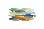 Abstract Watercolor Brush Strokes, a Decorative Illustration by Designer_Momina (Thumbnail 5 of 11)