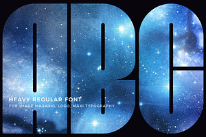 Space Headline Font, a Symbol Font by artyway