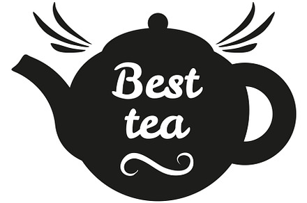 Hand drawn lettering for teahouse, an Object Illustration by robuart