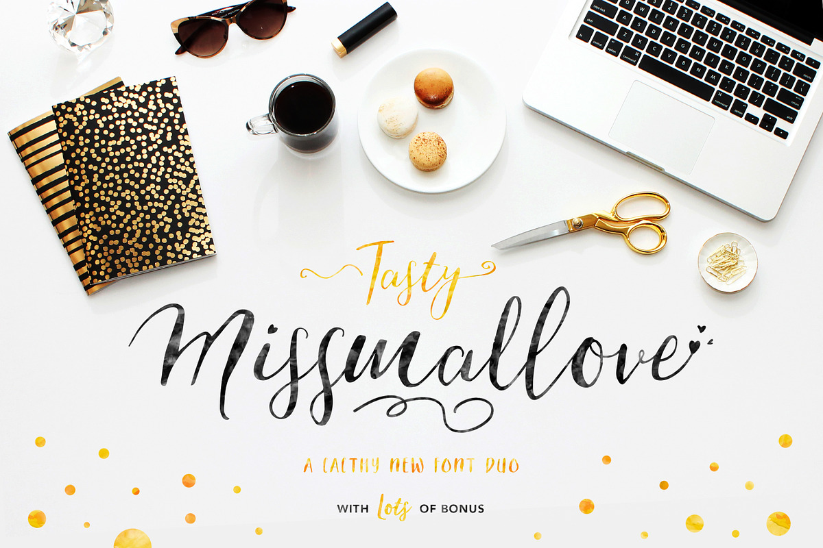 Its Tasty Missmallove Font Duo