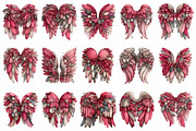 Heaven Angel Wings Sublimation Clipa, an Illustration by Daily.Designs (Thumbnail 3 of 5)