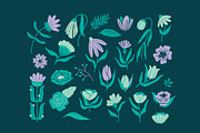 Hand Drawn Floral Illustrations, a Decorative Illustration by Sungy Side Up (Thumbnail 3 of 9)