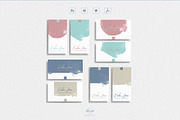 Bundle of 8 Bussiness Card Template, a Business Card Template by MH Design Template (Thumbnail 2 of 6)