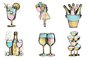 valentine clipart, an Illustration by CreationArt (Thumbnail 7 of 7)