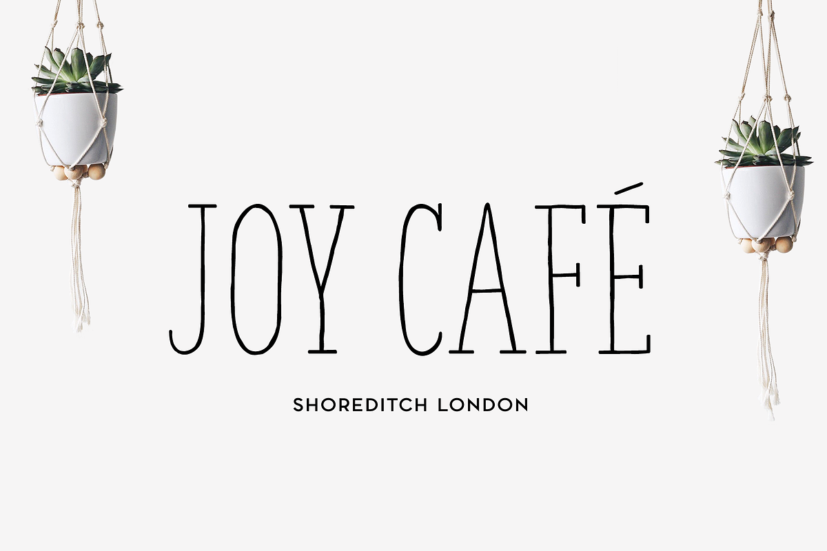 The Serif Hand Font Collection preview 4