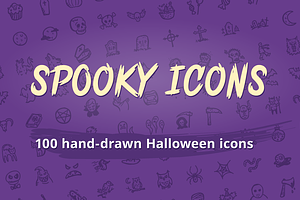 Spooky Icons: 100 Halloween icons