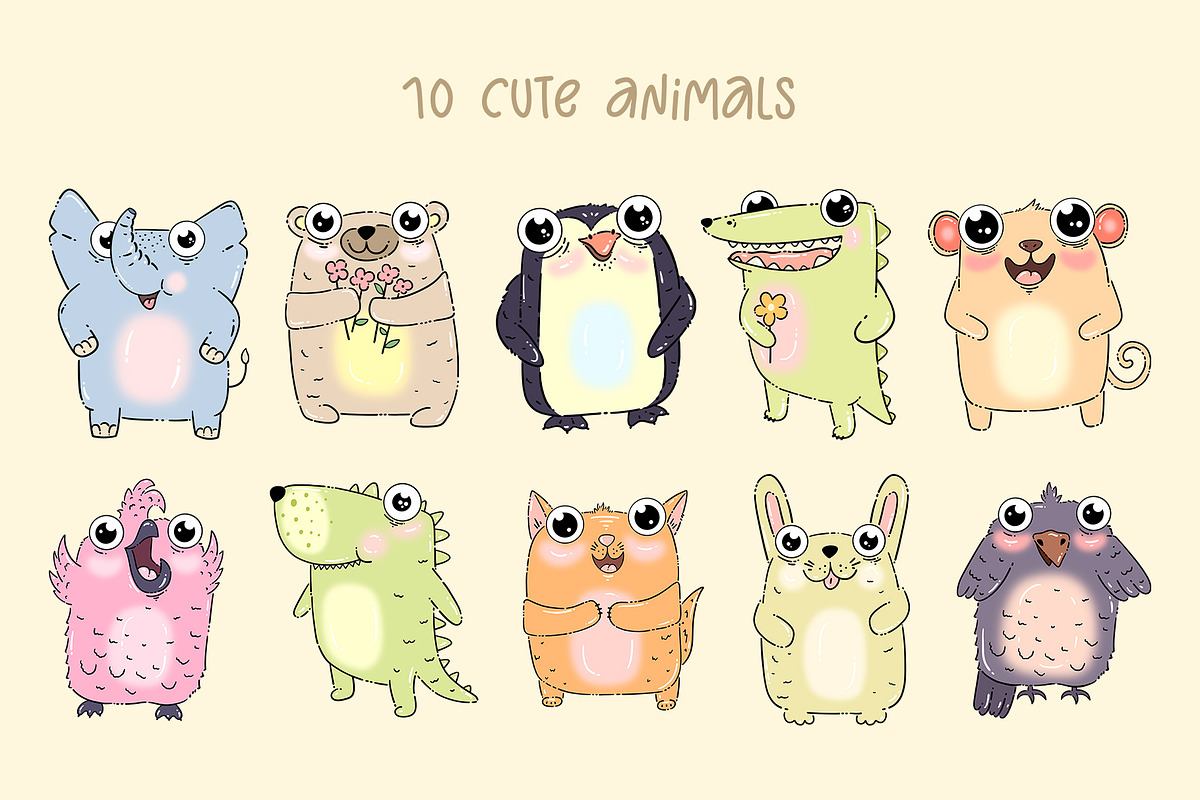 Charming Animals, an Illustration by Alina Sh (Photo 2 of 8)