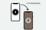 Instagram story highlight icons, a Social Media Template by Millennials Marketing (Thumbnail 3 of 5)