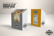 Angle Cut Sandwich Wrap Box Mockup, a Packaging Mockup by INCDesign (Thumbnail 5 of 6)