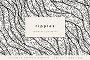 Ripples. Seamless Patterns Set, a Pattern Graphic by Curly_Pat (Thumbnail 1 of 5)