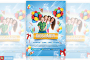 Kids Party Flyer, a Flyer Template by Nody4Design (Thumbnail 1 of 3)