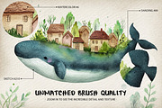 2000+ Mega Bundle Procreate Brushes, a Brush Add-On by BrushArchive (Thumbnail 2 of 9)